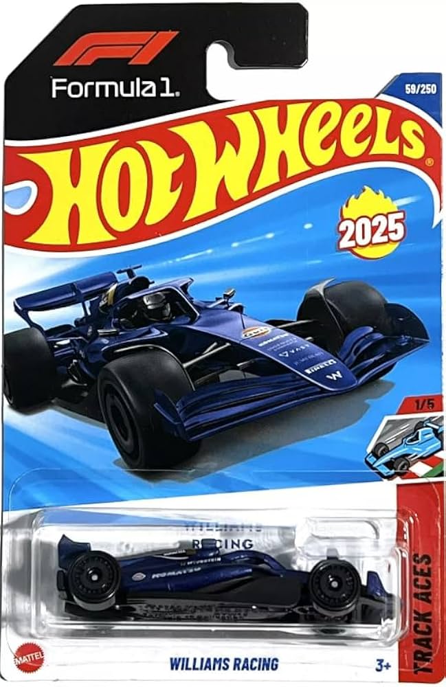 Hot wheels Williams racing formula 1 Escuderia Miniatura