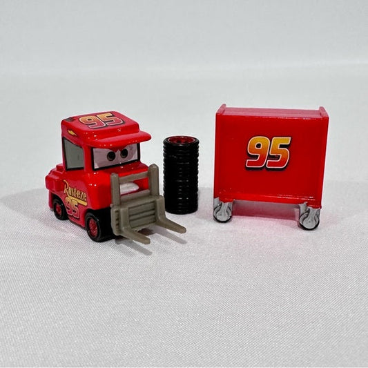 Cars Mi Nombre No es Chuck Montacargas Escudería Miniatura