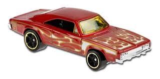 Hot Wheels '69 Dodge Charger 500 – HW Flames 2024 | Muscle Car Clásico coleccionables Alonso