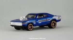 Hot Wheels ’70 Dodge Charger R/T Azul – Muscle Car de Colección coleccionables Alonso