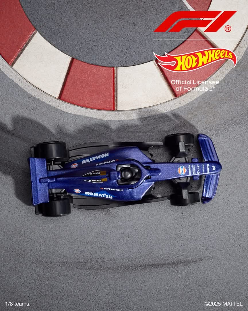 Hot wheels Williams racing formula 1 Escuderia Miniatura
