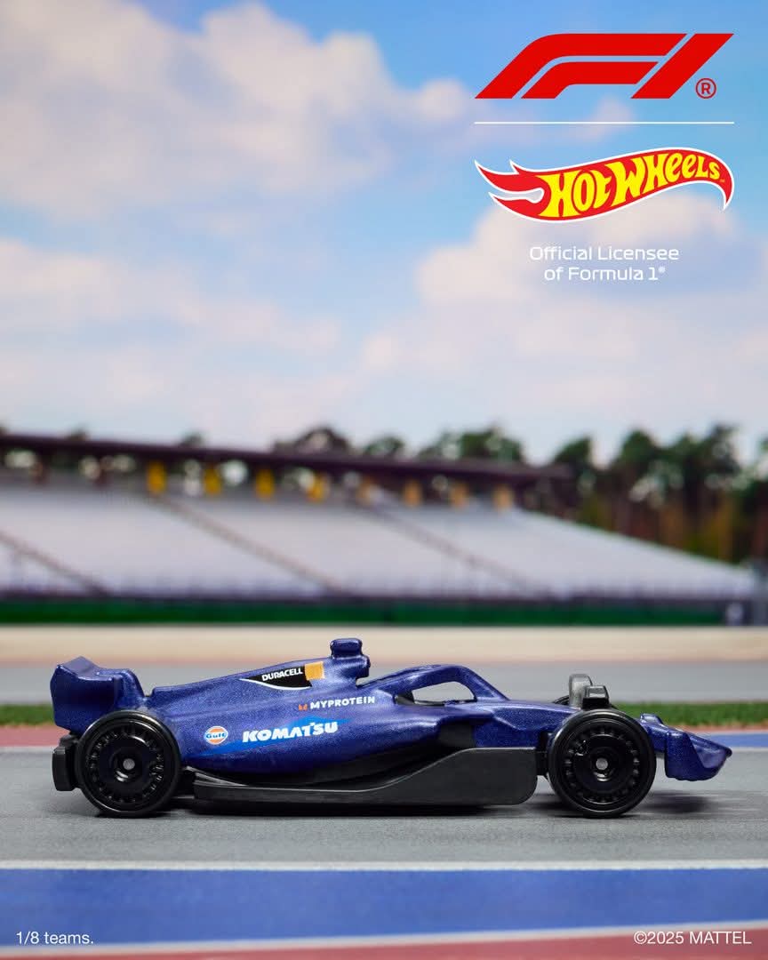 Hot wheels Williams racing formula 1 Escuderia Miniatura