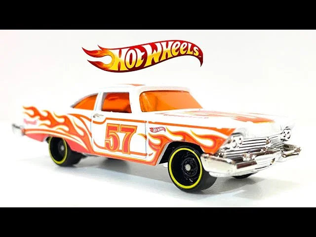 Hot Wheels 1957 Plymouth Fury No. 6 – Escala 1:64 coleccionables Alonso
